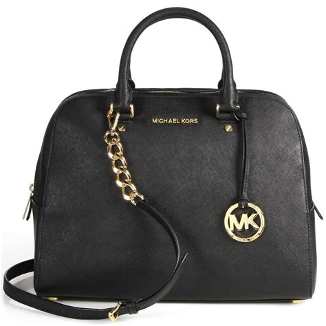 michael kors jet set logo medium black satchels|michael kors jet set pouch.